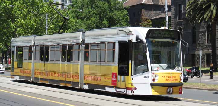 Yarra Trams Comnino Emirates 3505